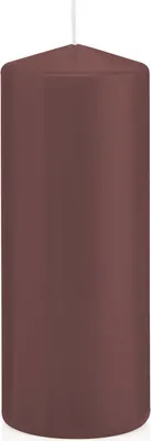 Produktbild von Wiedemann Stumpenkerzen Taupe 150 x Ø 58 mm, 16 Stück