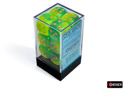 Produktbild von Chessex Gemini W6x12 PlasmaGreen-Tealorange