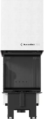 Zdjęcie produktu dla Kominek KRATKI REGNOR 500/700 8 kW fi 200 3 szyby czarny z domykaniem