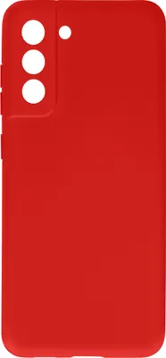 Produktbild von Avizar, Halbsteife Silikonhülle für Samsung Galaxy S21 FE, Rot