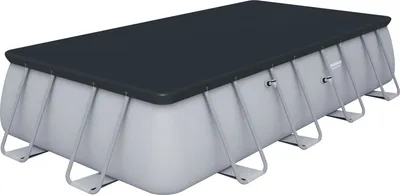 Produktbild von Bestway Pool-Set Grau 549x274cm Rechteckig Mistral Tritech Stahl Seal & Lock System Stahlrahmen 14812L 5678L/h