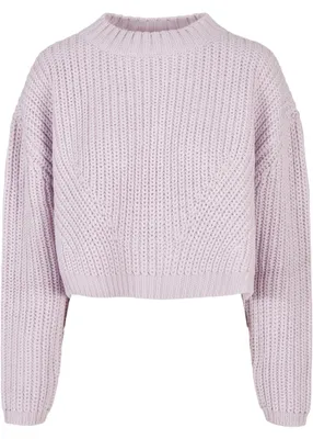 Produktbild von Urban Classics Ladies - Wide Oversize Sweater lilac - M