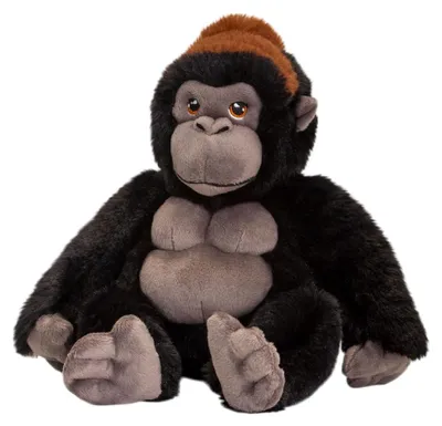 Produktbild von Keel Toys Plüsch Gorilla Kuscheltier - 20 cm - umweltfreundliches Spielzeug