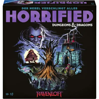 Produktbild von Horrified: Dungeons & Dragons Ravenloft - Gesellschaftsspiel & Brettspiel ab 10 Jahre