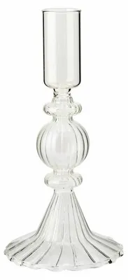 Produktbild von Lene Bjerre Kerzenständer ASTILLA klar Glas | 16 cm
