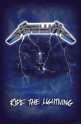 Obrázok produktu pre Metallica Ride the Lightning Vlajka