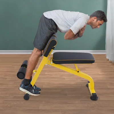 Immagine prodotto di Panca regolabile per esercizi di forza – attrezzo fitness compatto e multifunzionale