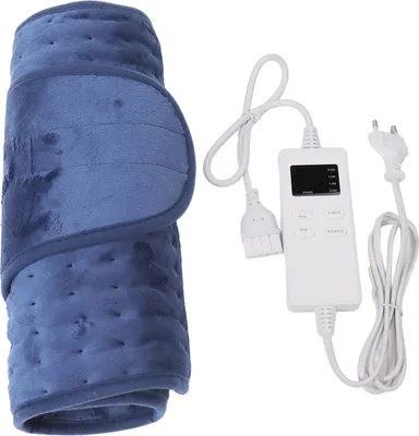 Obrázek produktu pro Vyhřívací deka do pasu, konstantní teplo, mikroplyšový polyester, elektrická zimní vyhřívací podložka pro domácnost