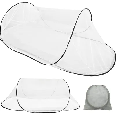 Produktbild von Mückennetz Moskitonetz Reisemoskitonetz - 200 x 80 x 56 cm - Faltbar - Mit Aufbewahrungstasche