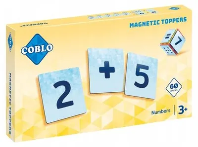 Produktbild von COBLO Zahlenblockabdeckungen, 60 Stück