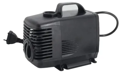Obrázek produktu pro Vodní čerpadlo, výkon 80 W, napětí 220–240 V střídavého proudu, maximální výtlak 3,5 m, průtok 3500 l/h, rozměry 150 × 80 × 140 mm