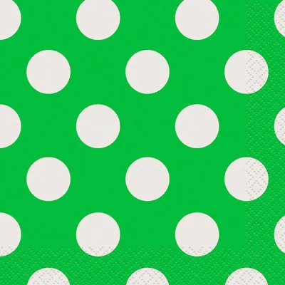Produktbild von Unique Party 30422, Grün, Weiß, Papier, Muster, 250 mm, 250 mm, 16 Stück(e)