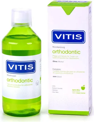 Produktbild von Vitis Orthodontic Mundwasser 500ml