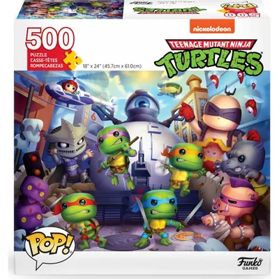 Obrázok produktu pre Teenage Mutant Ninja Turtles POP! Puzzle Collage (500 kusov)