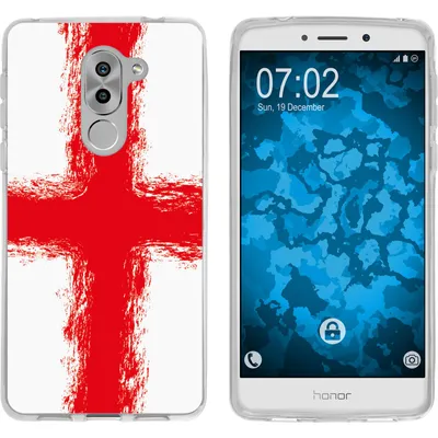 Produktbild von PhoneNatic Case kompatibel mit Huawei Honor 6x Silikon-Hülle WM England M4