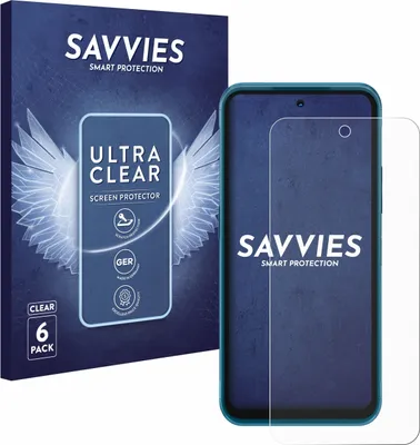Produktbild von 6x Für Nokia XR20 Schutzfolie Savvies Displayschutz Display Schutz Folie Klar Transparent