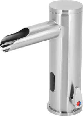 Image de Robinet automatique sans contact chaud froid induction avec bouton de réglage de la température Fournitures G1/2