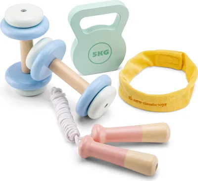 Produktbild von Kinder Fitness-Set Spielzeug, 12 cm breit, 12 cm hoch