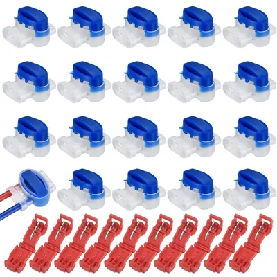 Productafbeelding van Kabelverbinder Kabelverbinders 20 stuks - waterdicht - voor robotmaaier begrenzingskabel