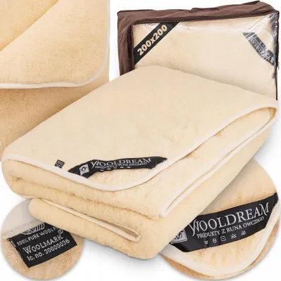 Produktbild von Wooldream Merino Woll-Decke Ganzjährig Premium
