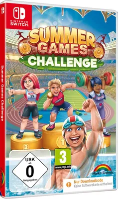 Produktbild von SUMMER GAMES CHALLENGE - 14 Sportarten - Sport Spiele für Switch - Nintendo