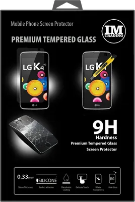 Produktbild von 3x LG K4 Schutzglas Handy Schutzglasfolie 9H Display Schutzfolie
