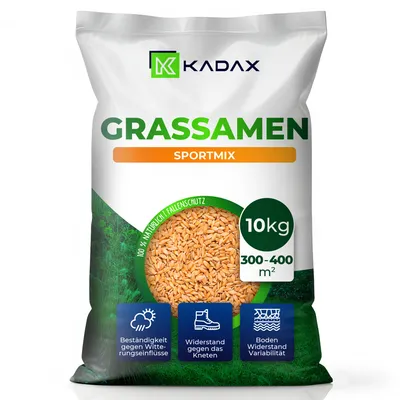 Zdjęcie produktu dla KADAX Trawa Sportowa Trawnik Samozagęszczająca 10 kg