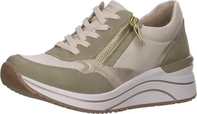 Immagine prodotto di Scarpe sportive Remonte con suola sagomata, alla moda in bianco/bianco combinato, numero 41