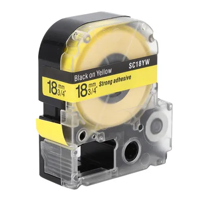 Produktbild von Etikettenband,18mm Etikettenband,Etikettenherstellung,Etikettenbanddrucker,Bürobedarf