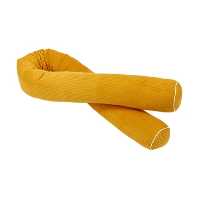 Produktbild von KraftKids Bettrolle Cord Breitcord Gelb Mustard 200 cm