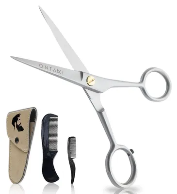 Obrázok produktu pre Sada Baardschaar & Baardkam – nemecká oceľ, striebro