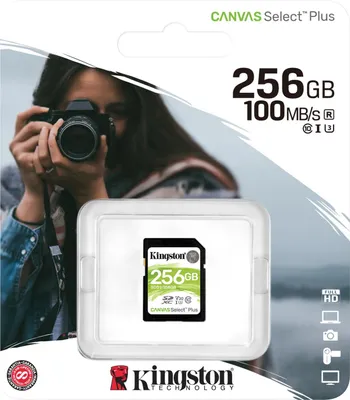 Zdjęcie produktu dla Kingston Canvas Select Plus - Karta pamięci flash