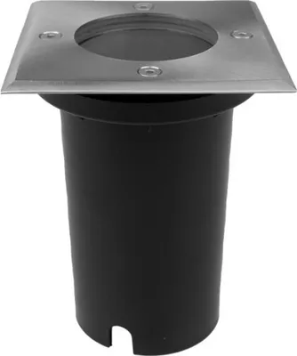 Zdjęcie produktu dla Lampa najazdowa kwadratowa 1xGU10 IP67 Inox Ecolight EC79109