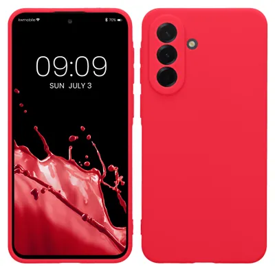 Produktbild von kwmobile Handyhülle für Samsung Galaxy A37 5G Hülle - weiches Handy Silikon Case - Schutzhülle Cover - Neon Pink