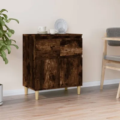 Immagine prodotto di vidaXL Credenza rovere affumicato 60x35x70 cm materiale a base di legno
