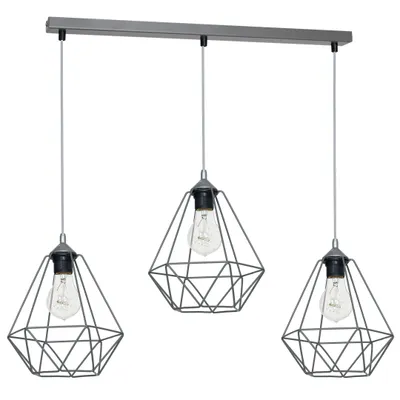 Image de Lustre 3x60W BASKET MLP7217 Milagro