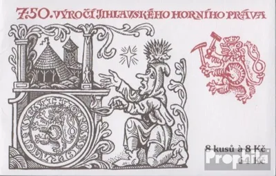 Produktbild von Briefmarken Tschechien 1999 Mi MH73 (kompl.Ausg.) postfrisch Iglau