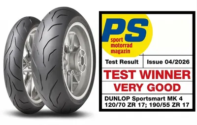 Produktbild von Dunlop motorcycle-tyres Sportsmart TT ( 200/55 ZR17 TL (78W) Hinterrad )