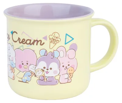 Zdjęcie produktu dla BT21 - Kubek ceramiczny 380 ml z kolekcji Ice Cream
