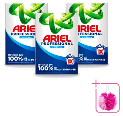 Produktbild von 3 x Ariel Professional Regular Waschmittel - 5,5 kg - Sparpackung - 3 Stücke