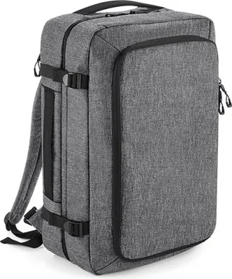 Produktbild von BagBase BG480 | Escape Carry-On Backpack, 35 x 51 x 28 cm - Farbe: Grey Marl - Größe: 35 x 51 x 28 cm