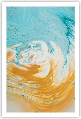 Produktbild von Poster - Poster ohne Rahmen - Abstraktion verschüttet Farben - 61x91,5 cm - Wand Bild - Wanddeko - Wandbilder - Kunstposter - Wandposter - Bilder - Kunstdruck - Wanddekoration - P2XPA61x91-4742