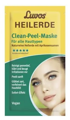 Produktbild von Luvos Heilerde Clean-Peel-Maske 2X7.5 ml