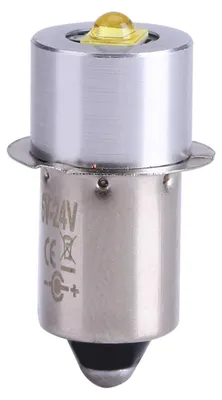 Obrázok produktu pre 3W 6-24V P13.5S vysoko jasná LED núdzová pracovná lampa baterka náhradná žiarovka baterky