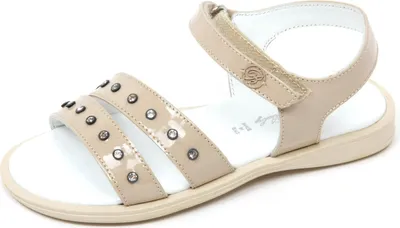 Zdjęcie produktu dla C9618 sandalo bimba BLUMARINE BABY JEANS scarpa ecru buty dziecięce dziewczynka