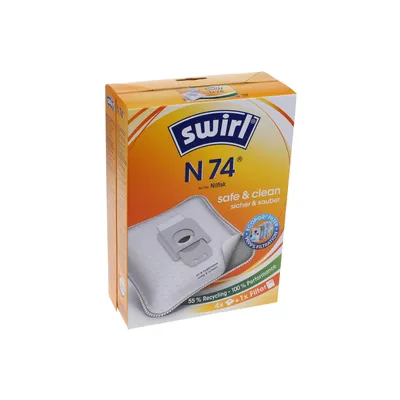 Produktbild von SWIRL - Staubsauger Beutel 4ST N74 - Ecopor - 6782914