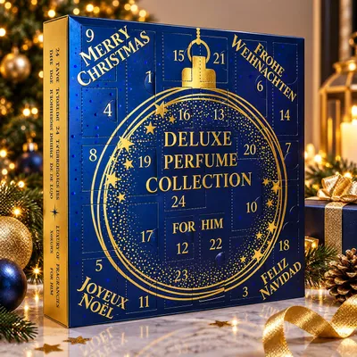 Produktbild von Adventskalender mit 24 verschiedenen Herrendüfte(Duftzwillinge)
