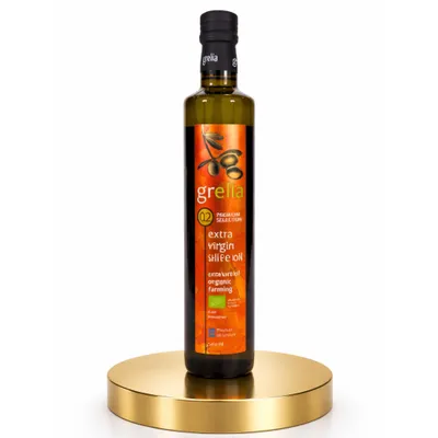 Zdjęcie produktu dla Grecka oliwa z oliwek extra virgin500 ml 0,2% Grelia - butelka
