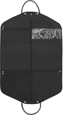 Image de Housse de protection pour vêtements QHP Croco, couleur : noir