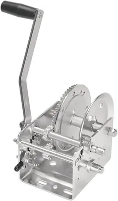 Productafbeelding van Lier met twee snelheden - Boottrailerlier - Boot verplaatsen - Shift lock ontwerp - 400 lbs capaciteit - Beige